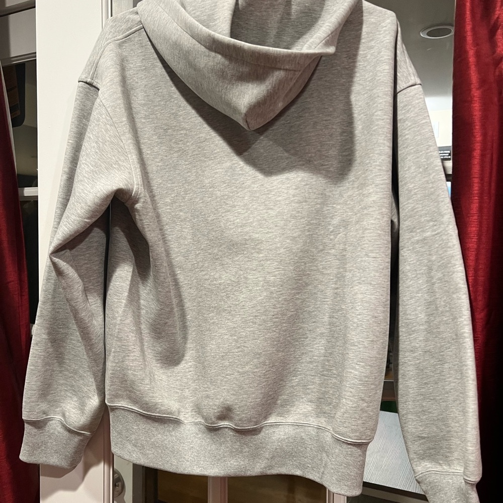 Uniqlo Light Gray Zip-Up Hoodie - Picture 4 of 4